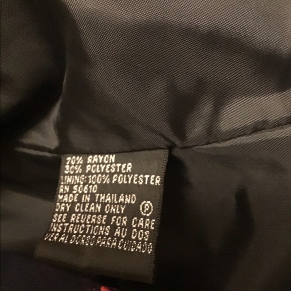 Kasper blazer ASL 8P blazer black lined beautiful coat🍂versatile piece.F - Picture 10 of 14